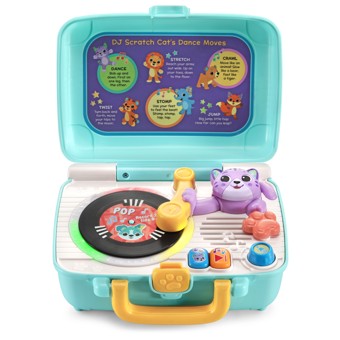 Open full size image 
      VTech® DJ Scratch Cat Record Player™
    